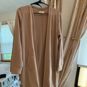 Abercrombie & Fitch long duster cardigan in size medium